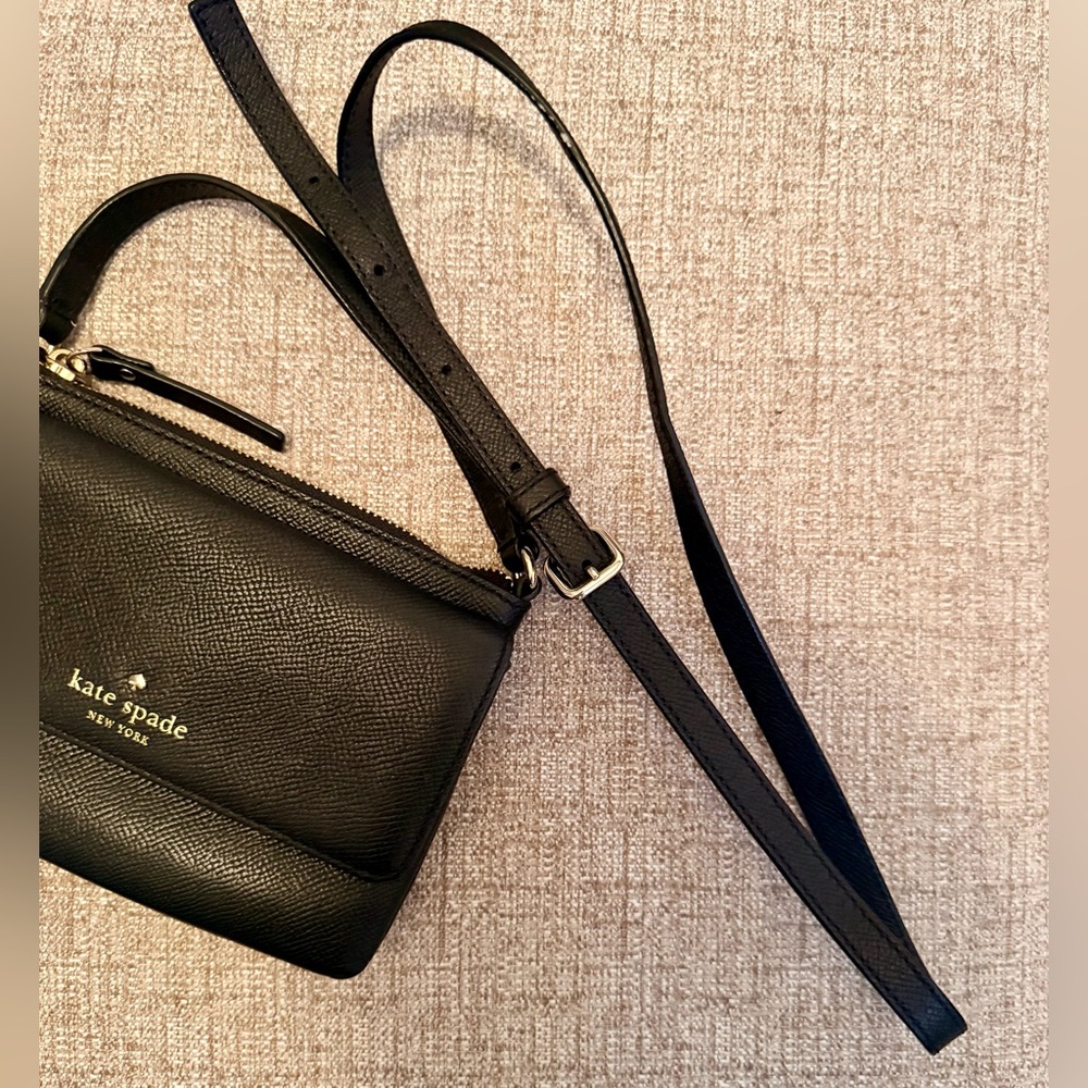 KATE SPADE DOUBLE POUCH CROSSBODY BAG & DUST BAG - Picture 3 of 13